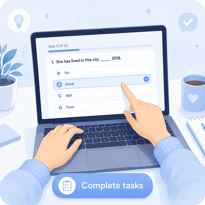 complete realistic fce tasks