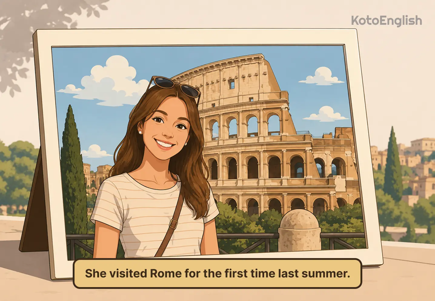 visit in a sentence